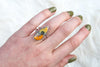 Size 7 Bumblebee Jasper Ring