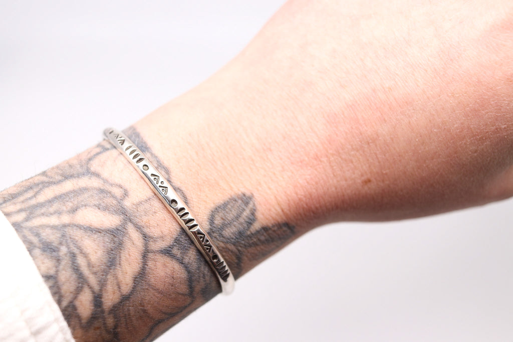 Stamped Stacking Cuff - Made to Order