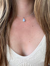 Blue Lace Agate Choker Necklace 2